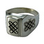 Серебряное кольцо Знак бесконечности  10020208В05